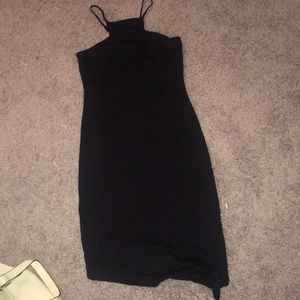 Simple black dress